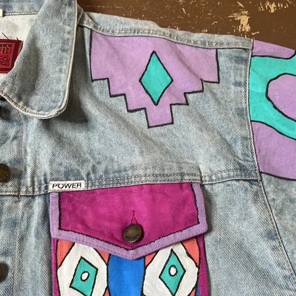 Vintage 90’s denim jacket - Picture 2 of 16